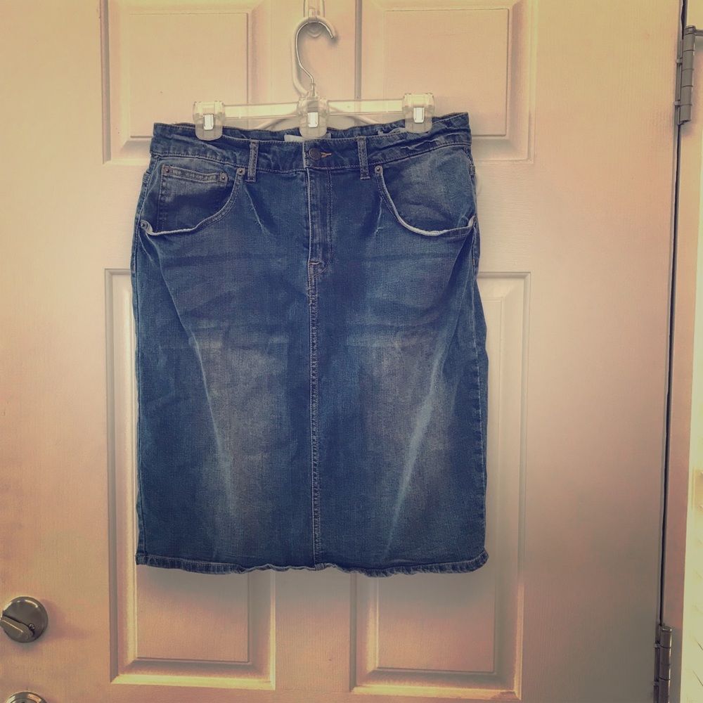 Jean skirt